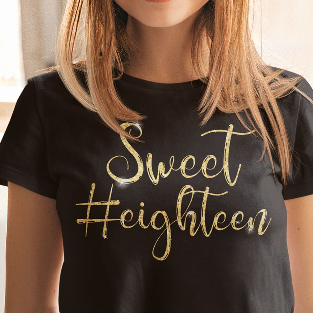 Sweet Eighteen Shirt 18th Birthday Gift.jpg
