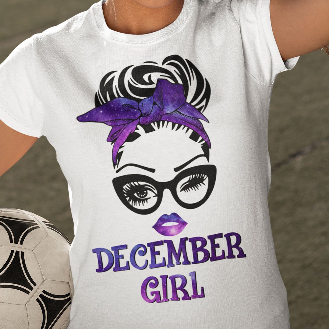 December Birthday Girl T Shirt.jpg