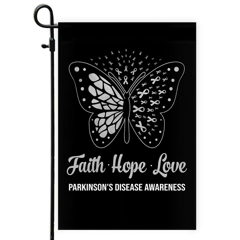 Faith Hope Love Butterfly Parkinson s Disease Awareness Flag Grey Ribbon Garden Flag mockup 1 800x.jpg