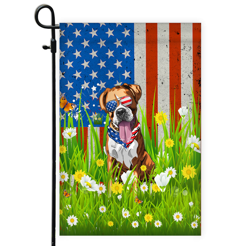 Boxer American USA Flag 4th of July Dog Lover On Independence Day Garden Flag mockup 1 800x.jpg