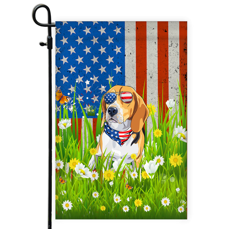 Beagle American USA Flag 4th of July Dog Lover On Independence Day Garden Flag mockup 1 800x.jpg