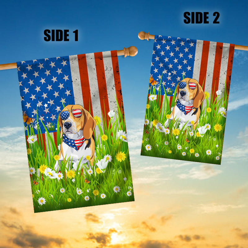 Beagle American USA Flag 4th of July Dog Lover On Independence Day House Flag mockup 3 800x.jpg