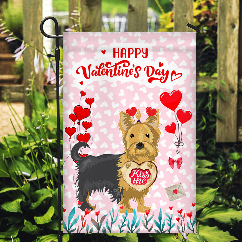 Happy Valentine s Day Yorkie Flag Dogs Funny Yorkie Heart Balloon Garden Flag mockup 2 800x.jpg