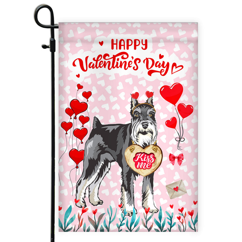 Happy Valentine s Day Schnauzer Flag Dogs Funny Schnauzer Heart Balloon Garden Flag mockup 1 800x.jpg