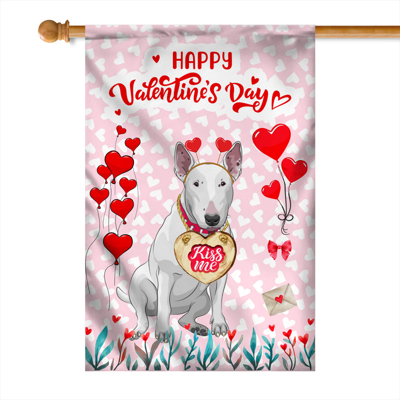Happy Valentine s Day Bull Terrier Flag Dogs Funny Bull Terrier Heart Balloon House Flag mockup 1 800x.jpg