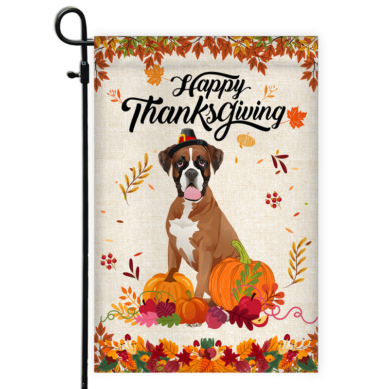 Happy Thanksgiving Funny Boxer Flag Fall Pumpkin Farmhouse Autumn Thanksgiving Garden Flag mockup 1 4743a4f7 d765 4aa3 b659 f62d703d7713 800x.jpg