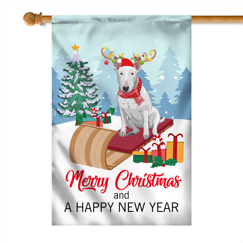 Dog Bull Terrier Christmas Flag Merry Christmas and Happy New Year Welcome Gift for Dog Lovers House Flag mockup 1 800x.jpg