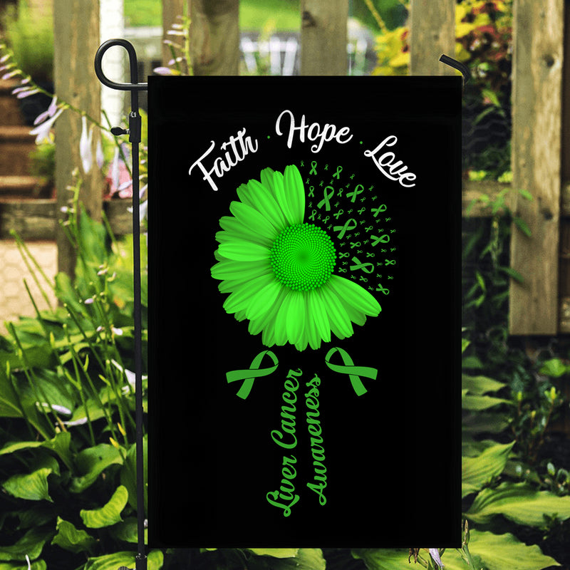 Faith Hope Love Liver Cancer Awareness Flag Daisy Flower Green Ribbon Garden Flag mockup 2 800x.jpg
