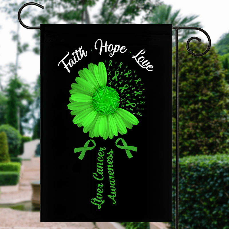 Faith Hope Love Liver Cancer Awareness Flag Daisy Flower Green Ribbon Garden Flag mockup 3 800x.jpg