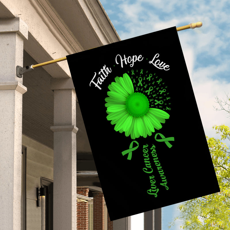 Faith Hope Love Liver Cancer Awareness Flag Daisy Flower Green Ribbon House Flag mockup 2 800x.jpg