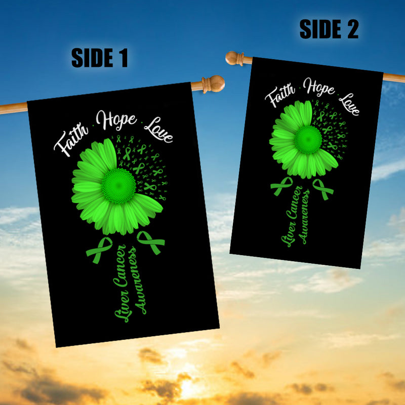 Faith Hope Love Liver Cancer Awareness Flag Daisy Flower Green Ribbon House Flag mockup 3 800x.jpg
