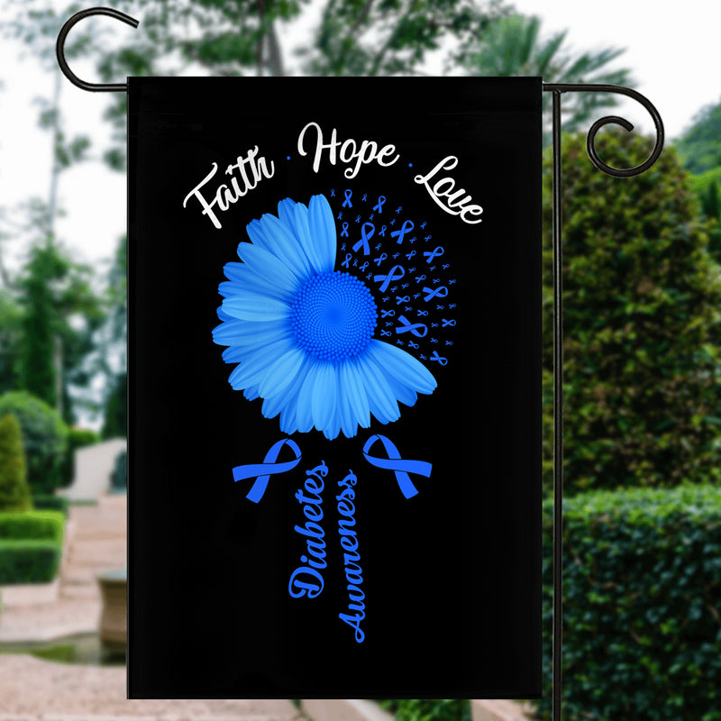 Faith Hope Love Diabetes Awareness Flag Daisy Flower Blue Ribbon Garden Flag mockup 3 800x.jpg