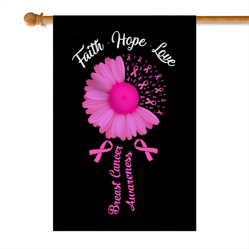 Faith Hope Love Breast Cancer Awareness Flag Daisy Flower Pink Ribbon House Flag mockup 1 800x.jpg