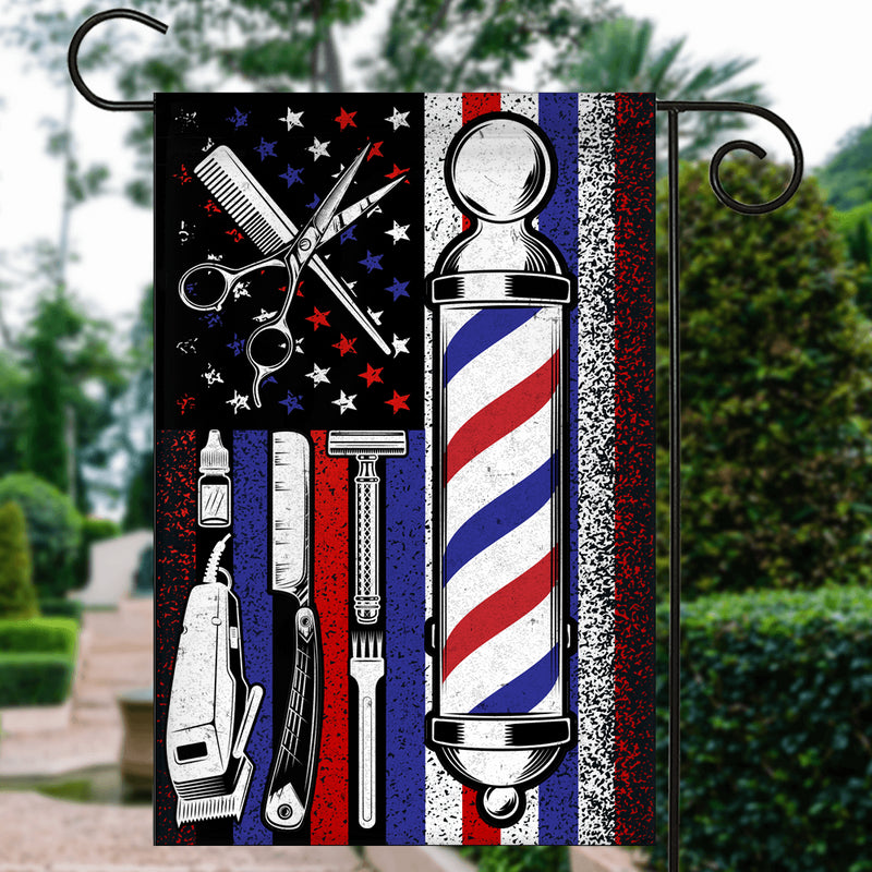 Barber Flag Proud Hairdresser And Hair Stylist Garden Flag mockup 3 800x.jpg