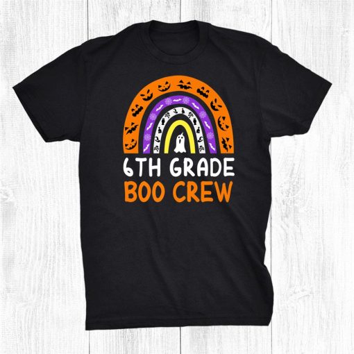 6th grade boo crew halloween costume for teacher student shirt 0 510x510 1.jpg
