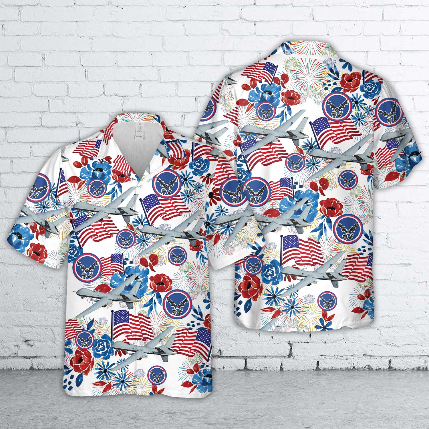 US Air Force 25 ATKW MQ 9 Reaper Hawaiian Shirt DLTT2804PL08 mk.jpg