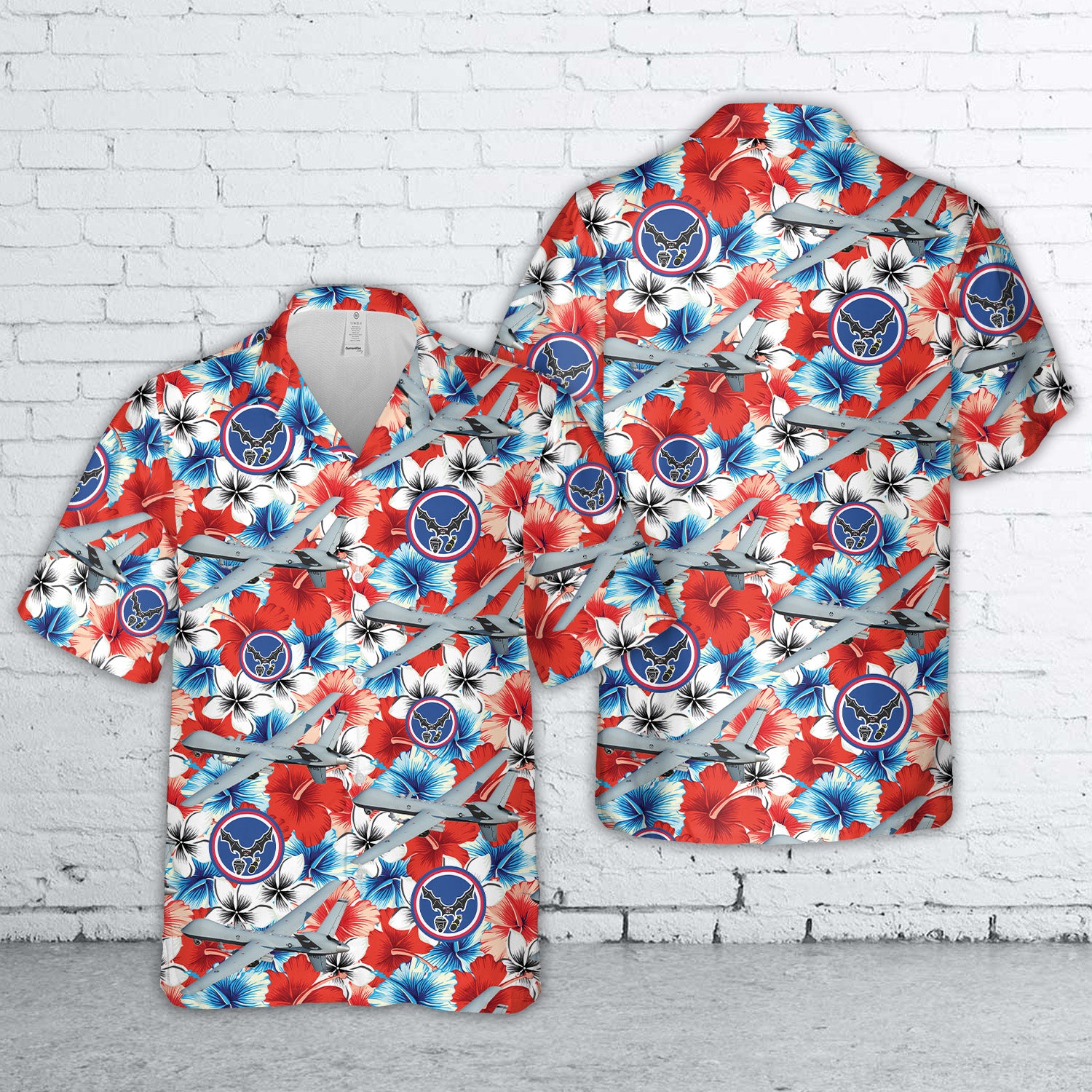 US Air Force 25 ATKW MQ 9 Reaper Hawaiian Shirt DLTT2804PL07 mk.jpg
