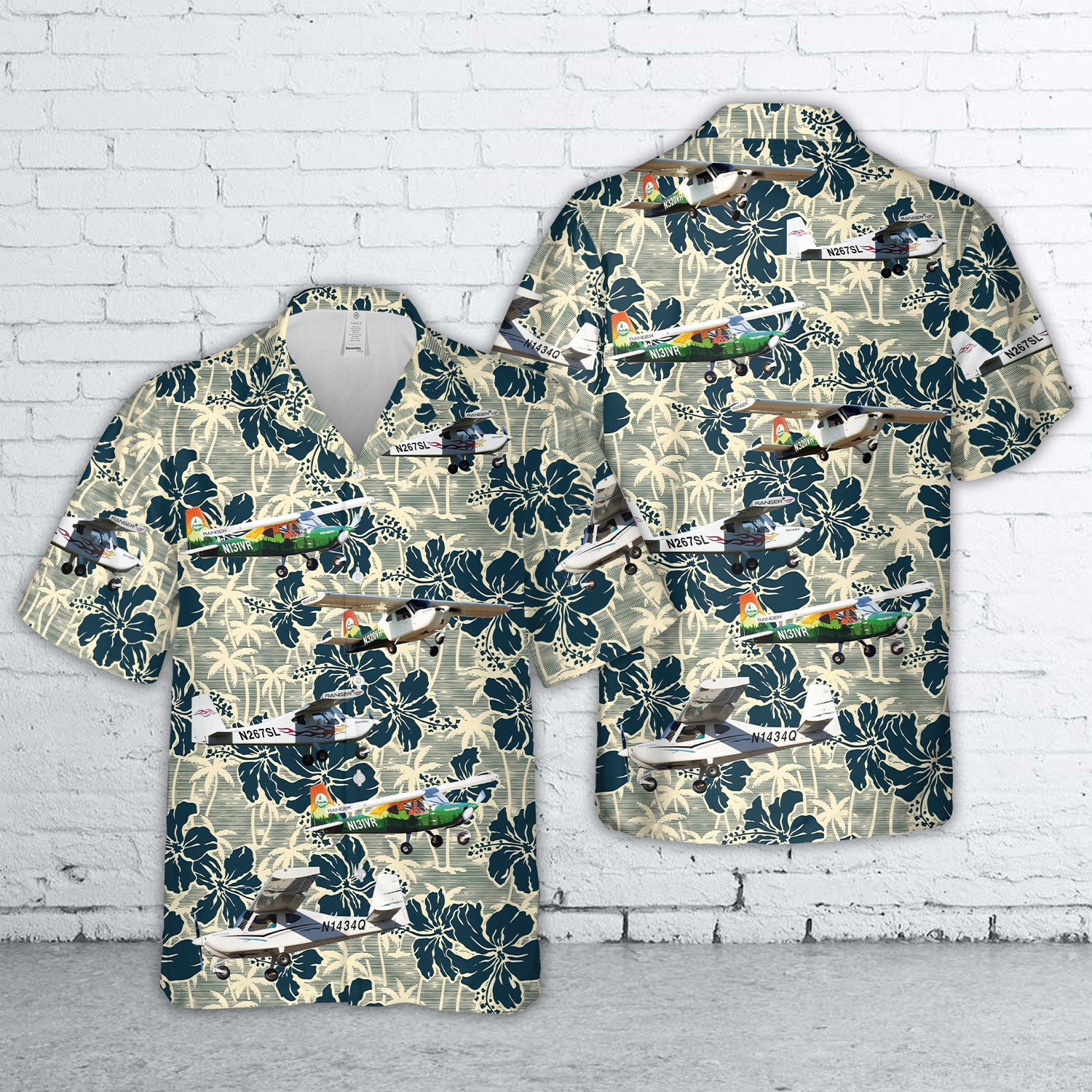 Vashon Aircraft Ranger R7 Hawaiian Shirt DLTT1704PL07 mk.jpg