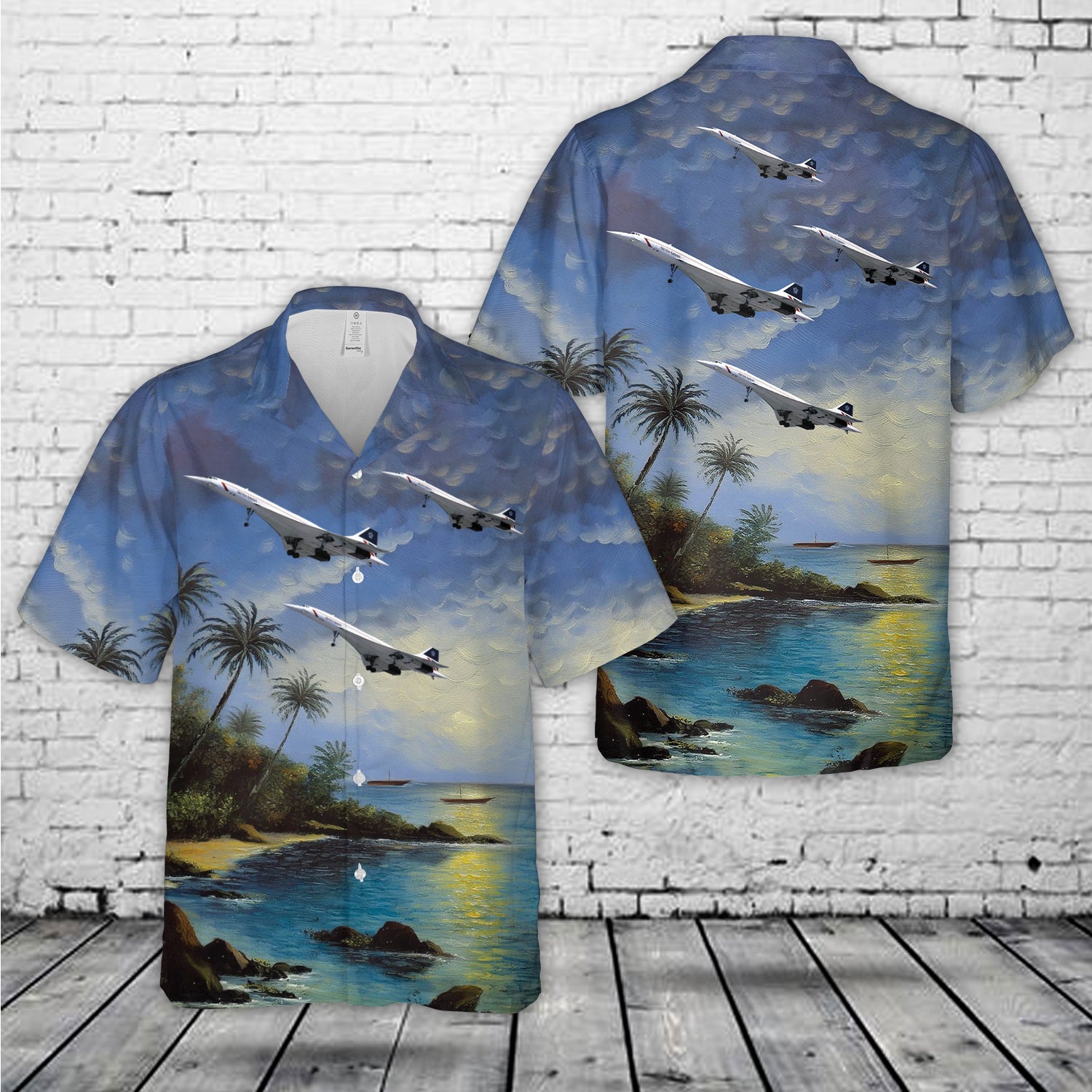 British Airways Concorde G BOAC Hawaiian Shirt2 NLMP1704PL06.jpg
