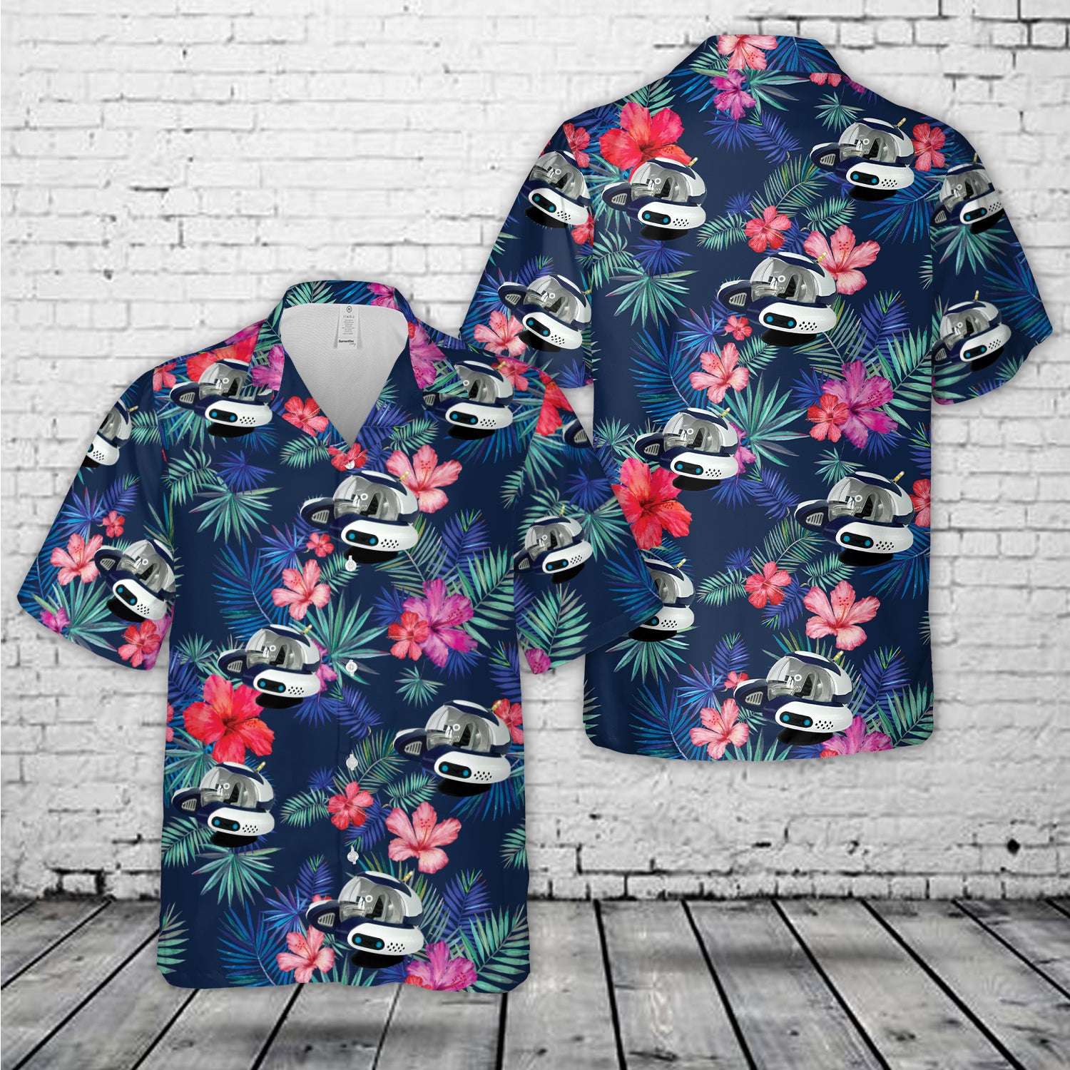 Seamoth from Subnautica Hawaiian Shirt2 NLMP1504PL02.jpg