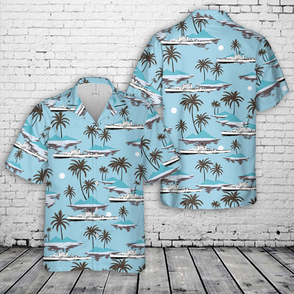 Royal Canadian Navy HMCS Inch Arran FFE 308 Prestonian class frigate Hawaiian Shirt DLSI1704PL01 mk.jpg