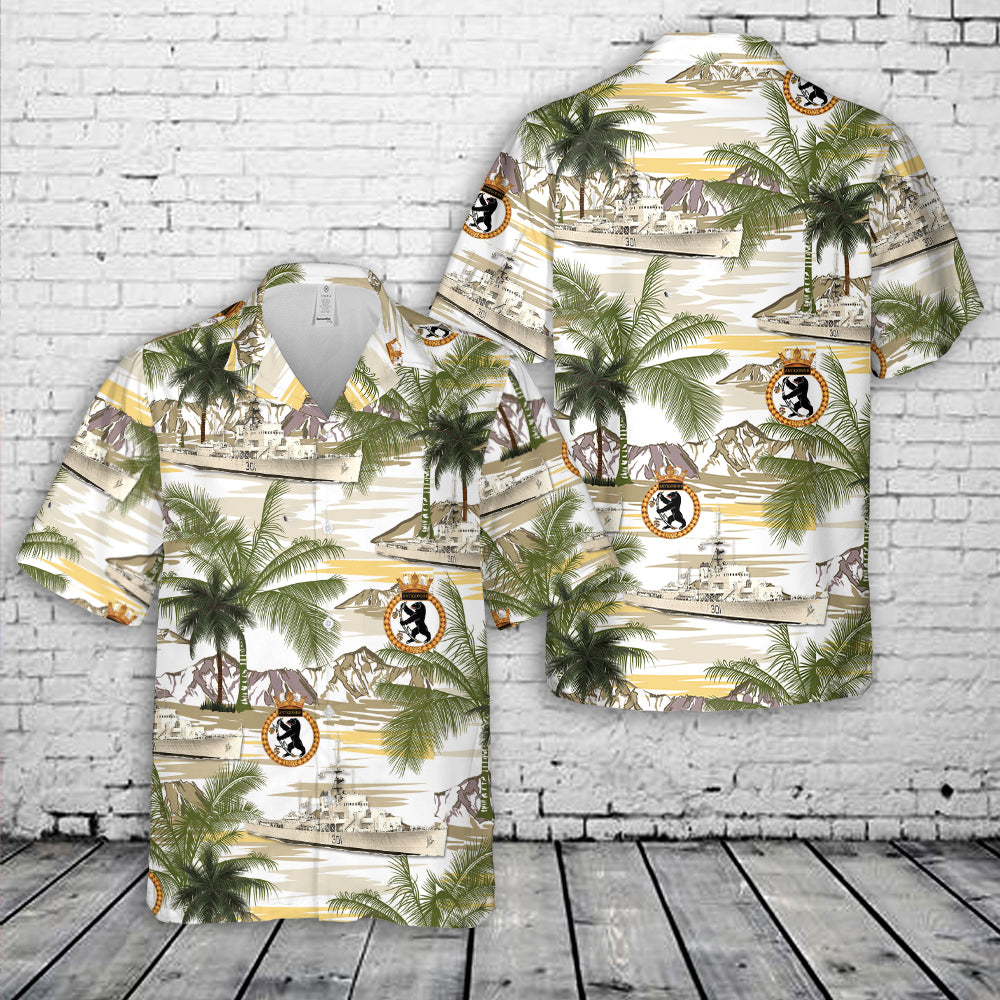 Royal Canadian Navy HMCS Antigonish FFE 301 Prestonian class frigate Hawaiian Shirt DLSI1604PL04 mk.jpg
