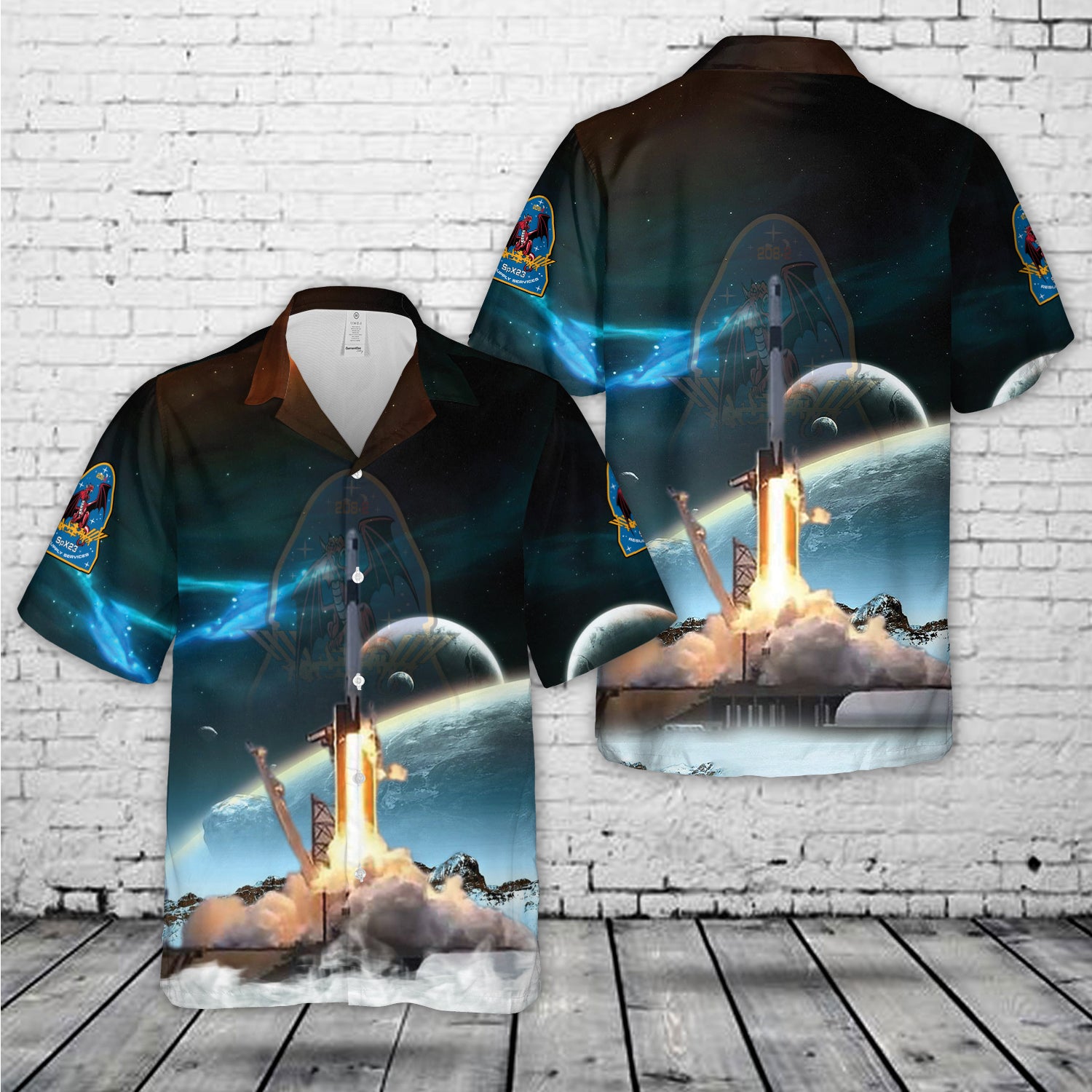 SpaceX CRS 23 Mission Hawaiian Shirt2 DLMP1404PL08.jpg