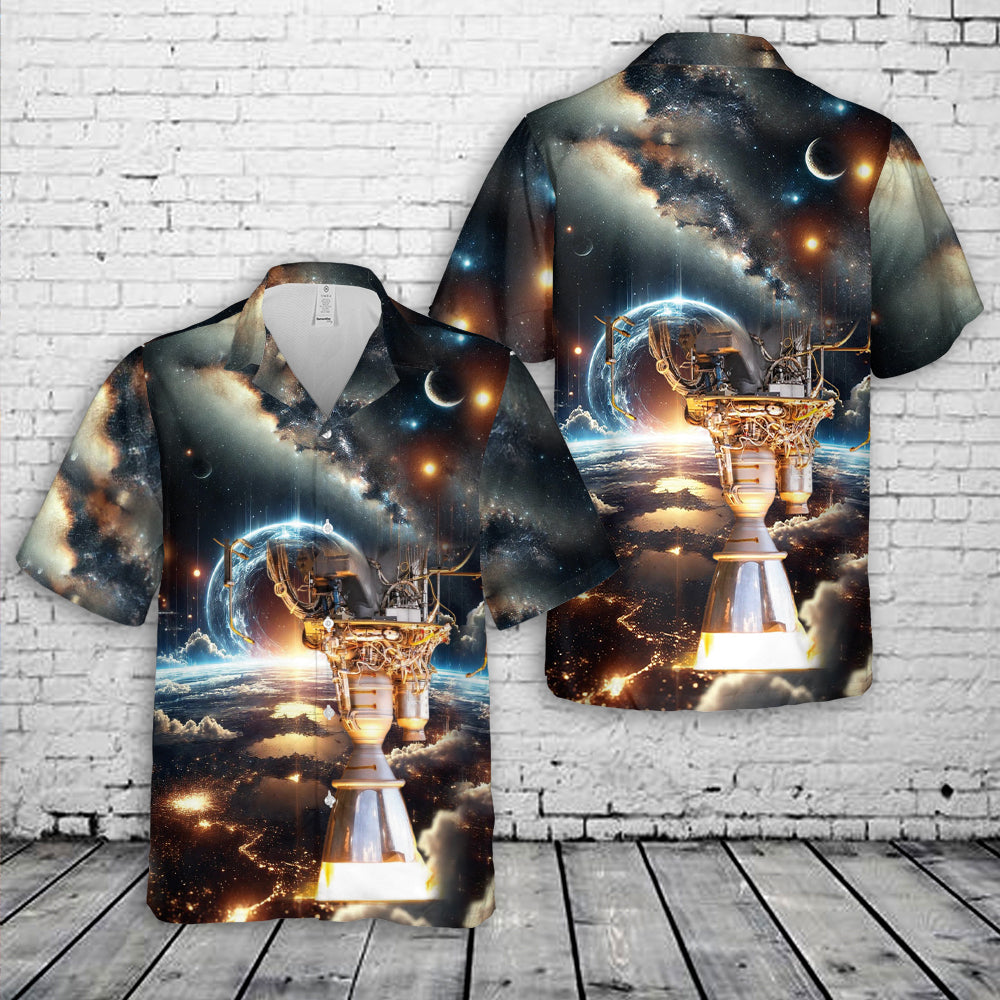 SpaceX Merlin 1D engine Hawaiian Shirt NLSI1504PL01 mk.jpg