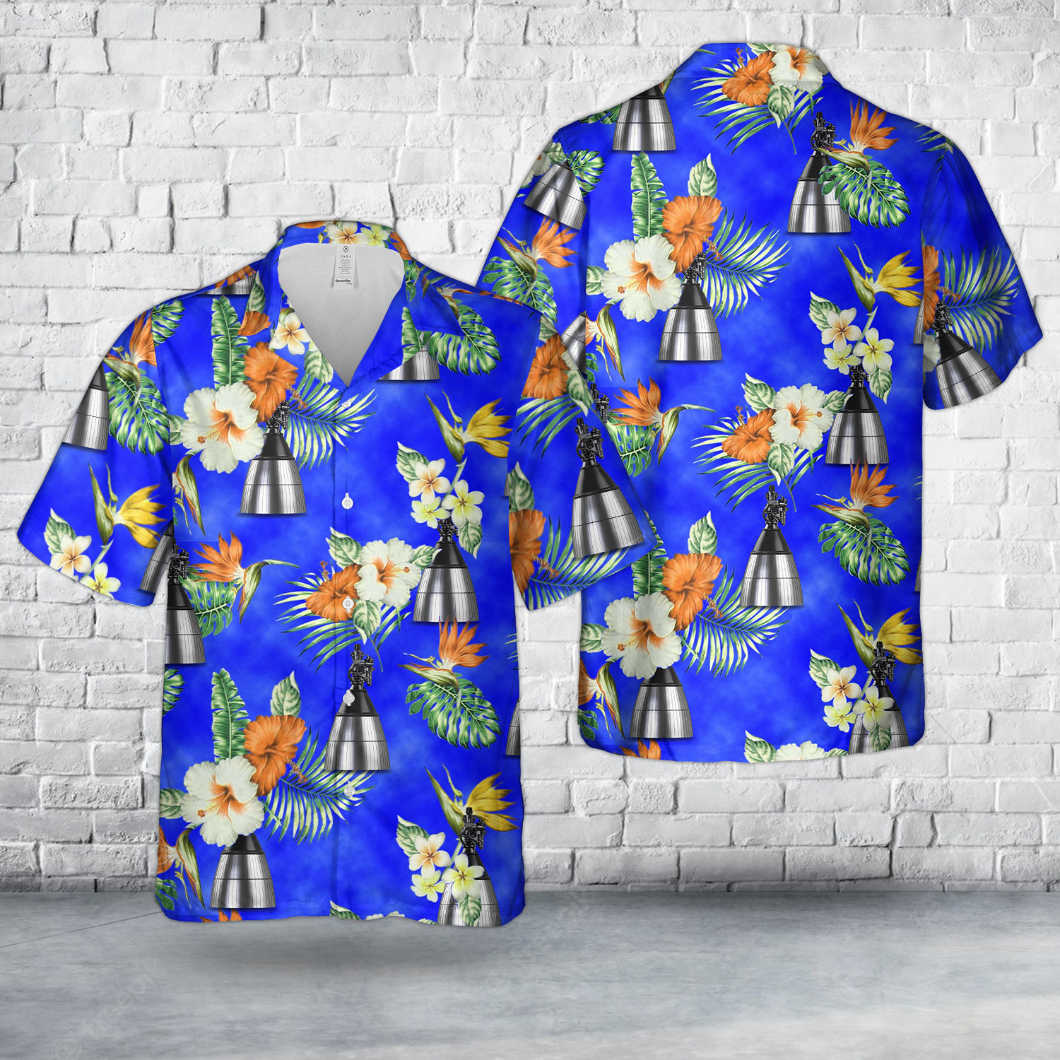 SpaceX Starship Raptor Vacuum Engine Hawaiian Shirt DLHH1504PL01.png