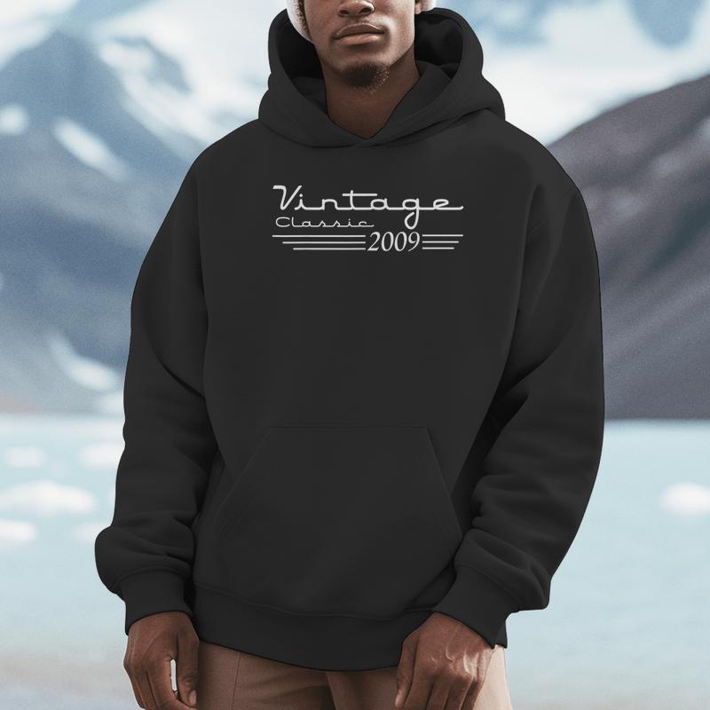 vintage 16th birthday decorations 2009 16 years old unisex hoodie 20250320145613 pteukyxe s4 4.jpg