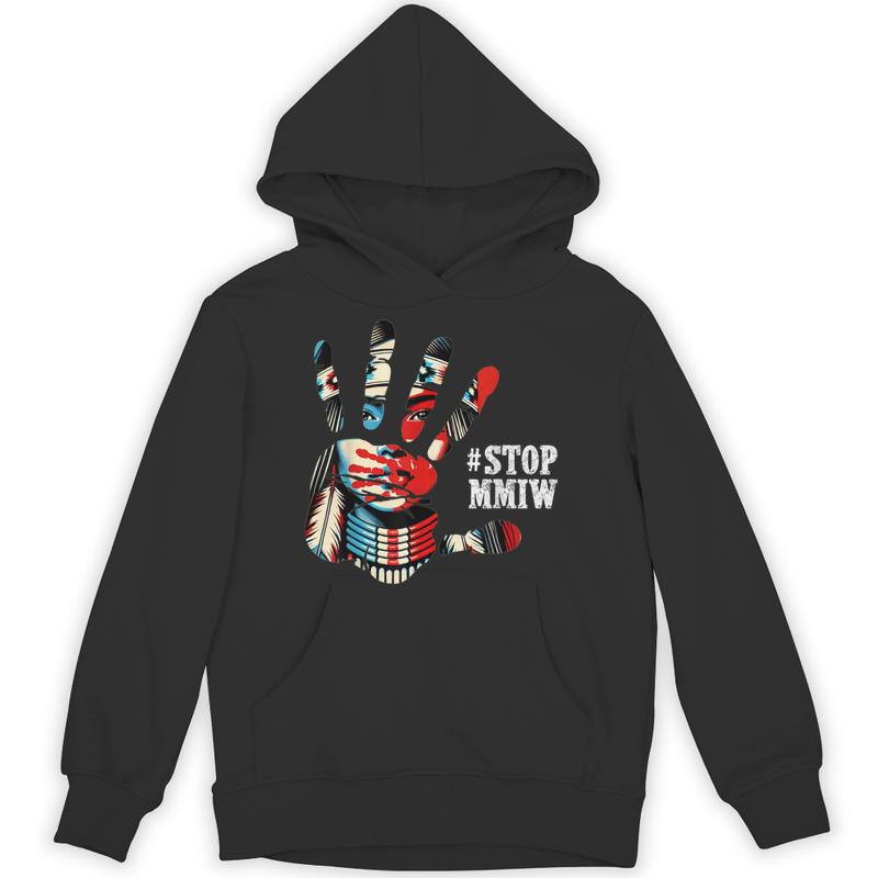 mmiw awareness native american stop unisex hoodie 20250403111033 qflm34jy s4.jpg