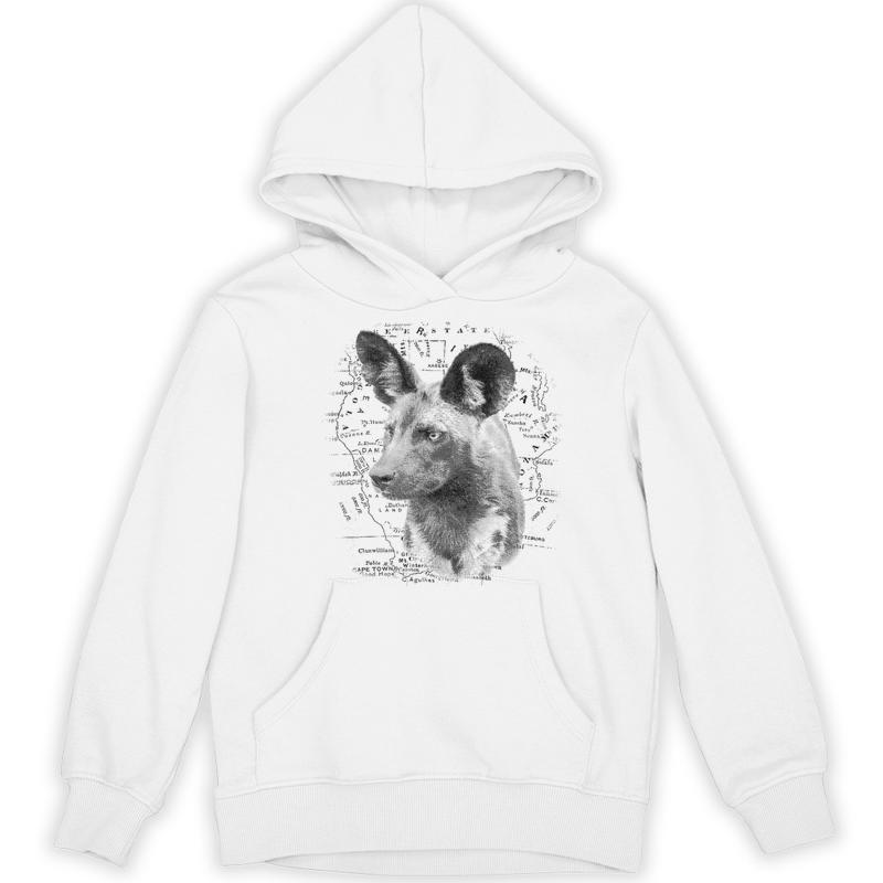 african wild dog close up vintage africa map safari unisex hoodie 20250320112431 dnyfp105 s4.jpg