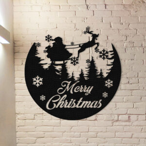 merry christmas metal sign front door decor christmas wall sign decor e5c52jrz.jpg