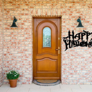 happy halloween metal sign outdoor entrance decor for halloween halloween gift rxut33sr.jpg