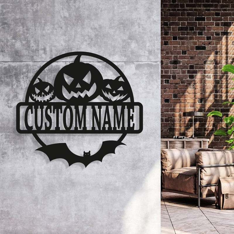 custom metal sign halloween decoration happy halloween metal wall hangings 2px0sghr.jpg
