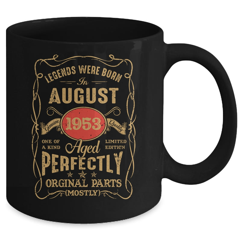 Legends Born In August 1953 70 Years Old 70th Birthday Mug 11oz Mug Black back 800x.jpg