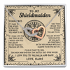 Personalized To My Shieldmaiden Necklace Viking Vintage I Love You to Valhalla Jewelry Fiancee Wife Girlfriend Birthday Anniversary Customized Message Card Interlocking Hearts Necklac 100x.png