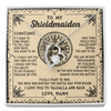 Personalized To My Shieldmaiden Necklace Viking Vintage I Love You to Valhalla Jewelry Fiancee Wife Girlfriend Birthday Anniversary Customized Message Card Forever Love Necklace Stand 100x.png