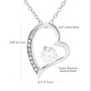 Personalized To My Daughter Necklace From Mom Dad Never Forget That I Love You Daughter Birthday Christmas Jewelry Pendant Customized Gift Box Message Card Forever Love Necklace Stand 100x.jpg