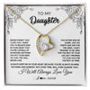 Personalized To My Daughter Necklace From Mom Dad Never Forget That I Love You Daughter Birthday Christmas Jewelry Pendant Customized Gift Box Message Card Forever Love Necklace 18K Y 100x.jpg