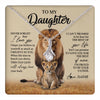 Personalized To My Daughter Necklace From Dad Father Lion Never Forget That I Love You Daughter Jewelry Birthday Graduation Christmas Customized Message Card Alluring Beauty Necklace 100x.jpg