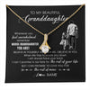 Personalized To My Granddaughter Necklace From Papa Grandpa Whenever You Feel Overwhelmed Granddaughter Jewelry Birthday Christmas Customized Message Card Alluring Beauty Necklace 18K 100x.jpg