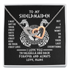 Personalized To My Shieldmaiden Necklace I Love You to Valhalla and Back Viking Jewelry For Women Birthday Wife Girlfriend Anniversary Customized Message Card Interlocking Hearts Neck 100x.png