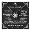 Personalized To My Bonus Daughter Necklace From Stepmom Dad Inspirational Strength Bonus Daughter Birthday Gifts Christmas Customized Gift Box Message Card Love Knot Necklace 14K Whit 100x.jpg
