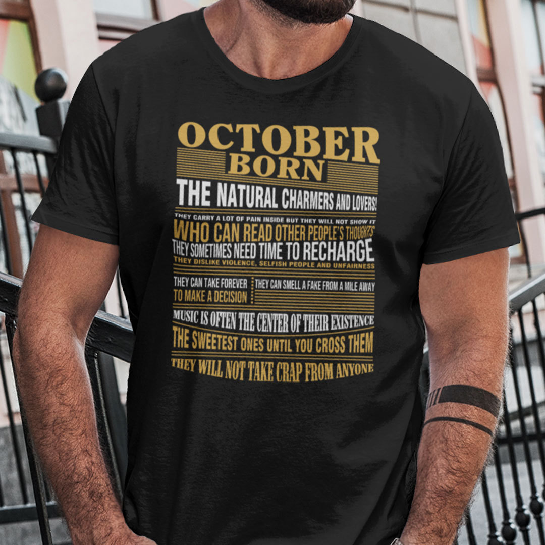 October Born Facts Shirt The Natural Charmers And Lovers.jpg