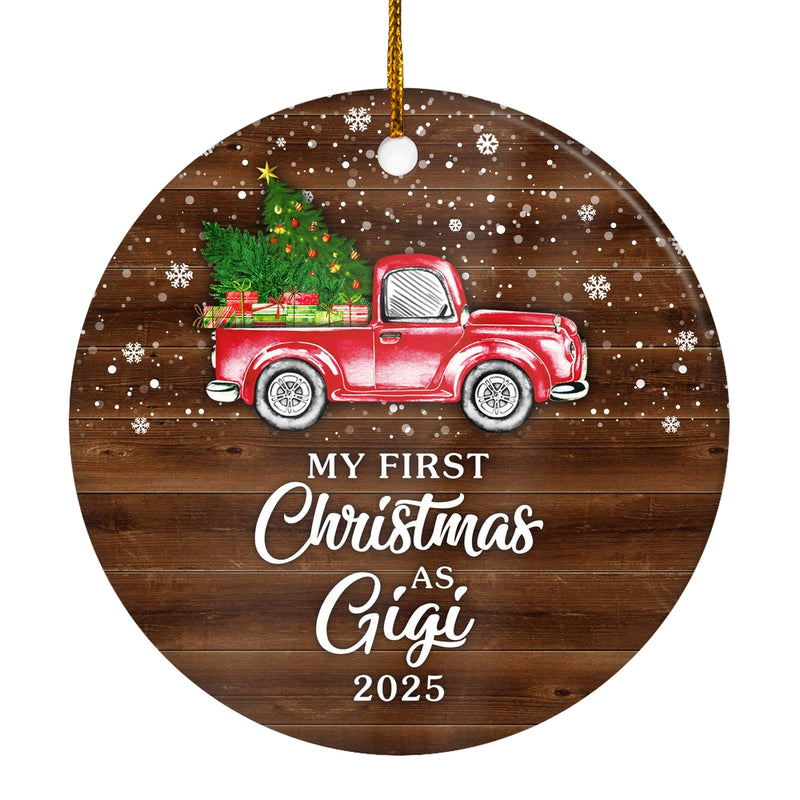 My First Christmas As Gigi Ornament 2024 New Gigi Decoration Christmas Tree Ornament Circle Ornament Mockup 1 800x.jpg