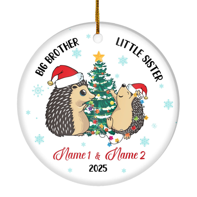 Personalized Big Brother Little Sister 2024 Christmas Ornament Custom Gift for Family Customized Christmas Tree Ornament Circle Ornament Mockup 1 800x.jpg