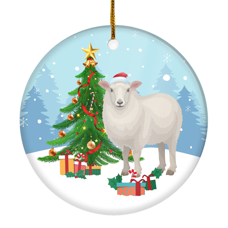 Merry Christmas Tree Sheep Christmas Tree Ornament Circle Ornament Mockup 1 800x.jpg