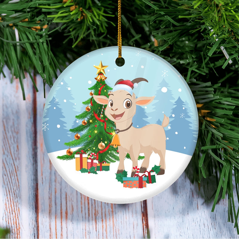 Merry Christmas Tree Goat Christmas Tree Ornament Circle Ornament Mockup 3 800x.jpg
