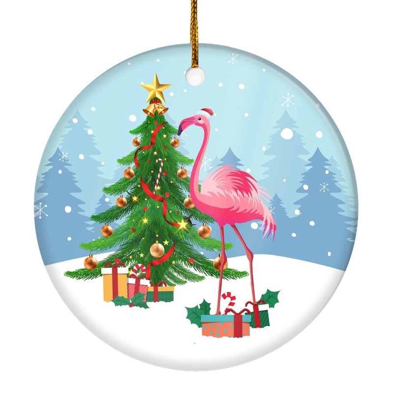 Merry Christmas Tree Flamingo Christmas Tree Ornament Circle Ornament Mockup 1 800x.jpg